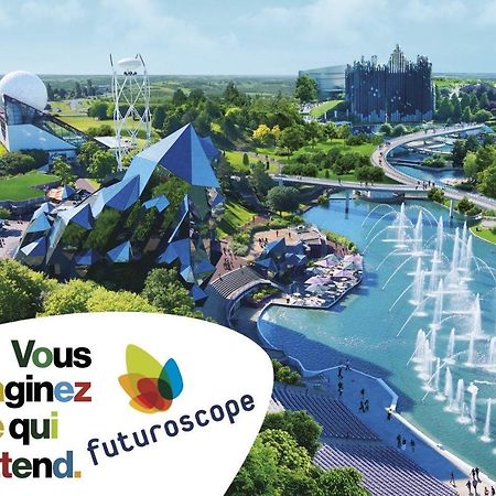 Loveyou Villalunoterie Futuroscope Piscine Spa 4Pers Oyre Exterior foto